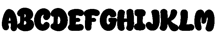WHOPS-Regular Font UPPERCASE