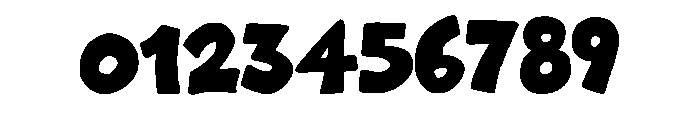 Whacky Cartoon Regular Font OTHER CHARS