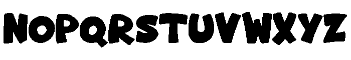 Whacky Cartoon Regular Font UPPERCASE