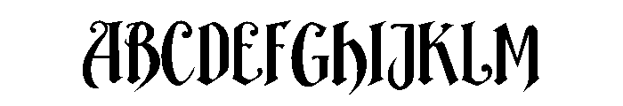 Whaleborn Font UPPERCASE