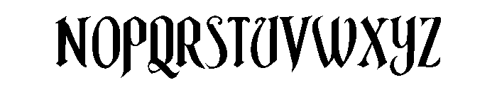 Whaleborn Font UPPERCASE