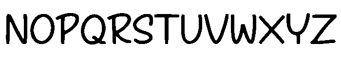 Whatcha Doing Font UPPERCASE