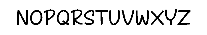 Whatcha Doing Font LOWERCASE