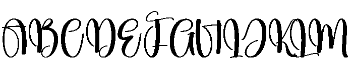 Wheatgrass Font UPPERCASE