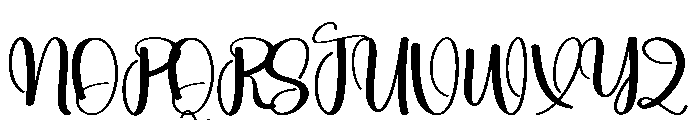 Wheatgrass Font UPPERCASE