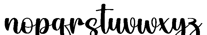 Wheatgrass Font LOWERCASE