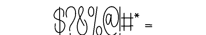 Which Paradise Font OTHER CHARS