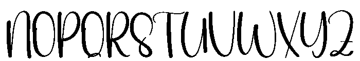 Whicker Signature Font UPPERCASE