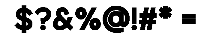 Whickering Black Font OTHER CHARS