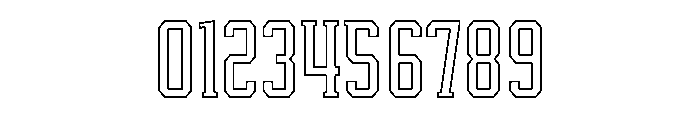 While Alive Outline Regular Font OTHER CHARS
