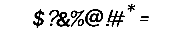 Whimfey Regular Font OTHER CHARS