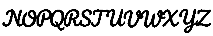Whimfey Regular Font UPPERCASE