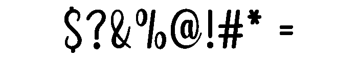 Whimfey Font OTHER CHARS