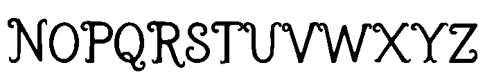 Whimsera Font UPPERCASE