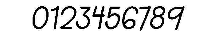 Whimsical Butterfly Italic Font OTHER CHARS