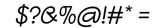 Whimsical Butterfly Italic Font OTHER CHARS