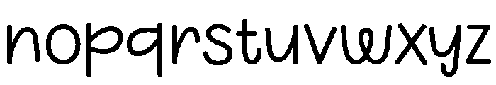 Whimsical Butterfly Regular Font LOWERCASE