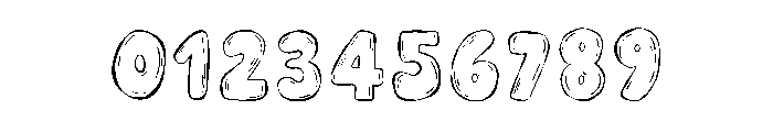 Whimsical Doddle Font OTHER CHARS