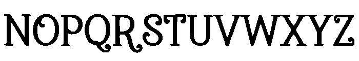 Whimsical Looking Font UPPERCASE