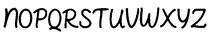 Whimsical_Winter Font UPPERCASE