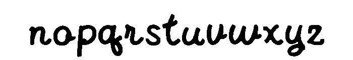 Whimsical_Winter Font LOWERCASE