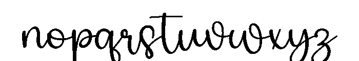 Whimsicle Font LOWERCASE