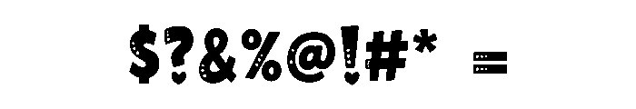 Whimsy Bright Font OTHER CHARS