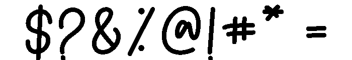 Whimsy Heart Font OTHER CHARS