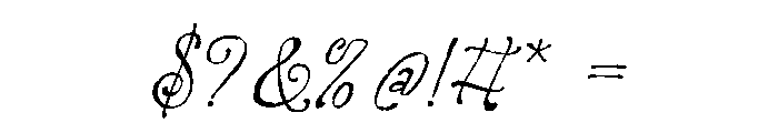 Whimsy Melonia Font OTHER CHARS