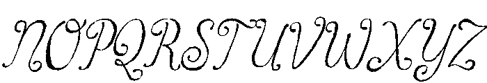 Whimsy Melonia Font UPPERCASE