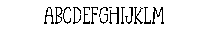 Whimsy Note Regular Font UPPERCASE