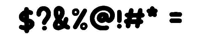 Whimsy School Font OTHER CHARS