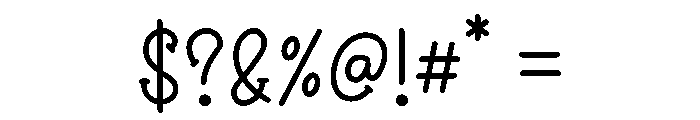 Whimsy Tale Font OTHER CHARS