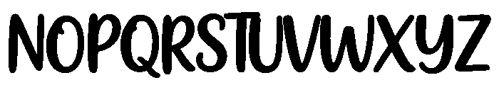 Whimsy Wave Regular Font UPPERCASE