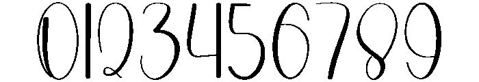 Whimsy Wedding Font OTHER CHARS