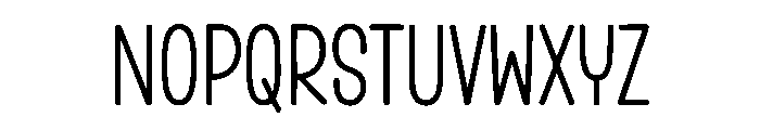 Whimza Font UPPERCASE