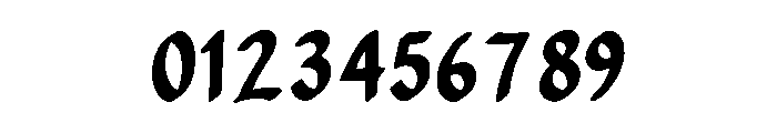 Whisker Gothic Font OTHER CHARS