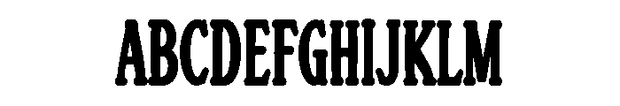 Whiskey Barrel Font UPPERCASE