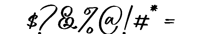 Whisper Belle Font OTHER CHARS