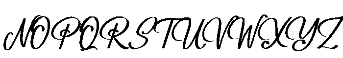 Whisper Belle Font UPPERCASE