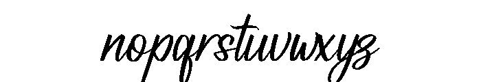 Whisper Belle Font LOWERCASE