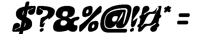 Whisper Heart Bold Italic Font OTHER CHARS