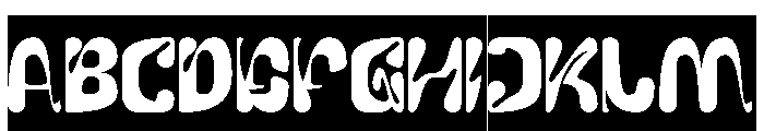 Whisper Heart-Inverse Font UPPERCASE
