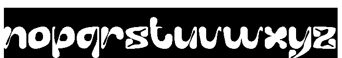 Whisper Heart-Inverse Font LOWERCASE