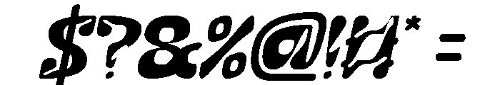 Whisper Heart Italic Font OTHER CHARS