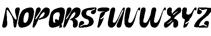 Whisper Heart Italic Font UPPERCASE