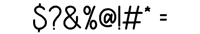 Whisper Hearts Font OTHER CHARS