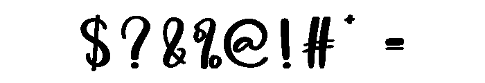 Whisper Hearty Font OTHER CHARS