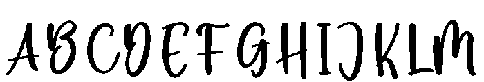 Whisper Hearty Font UPPERCASE