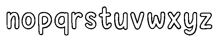 Whisper_Iris Font LOWERCASE